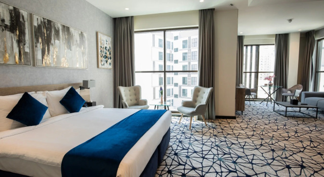 Двухместный люкс Executive Отель Grand Kingsgate Waterfront By Millennium