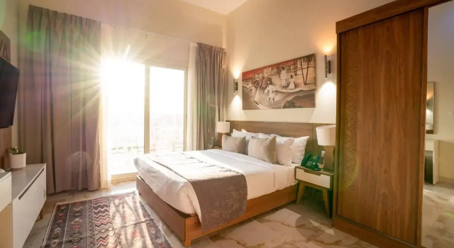 Двухместный номер Standard с балконом и с видом на сад Курортный отель Azal Lagoons Resort Abu Simbel