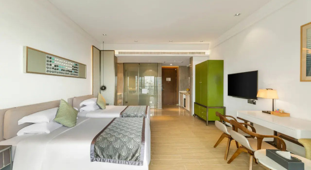 Номер Deluxe с частичным видом на море Sanya Rock Platinum Seaview Hotel
