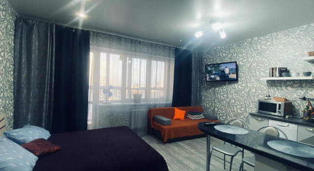 Studiya V Shagovoy Dostupnosti K LD Baykal Flat, Varaa Huoneisto Irkutsk Irkutsk