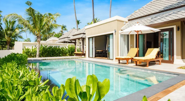 Вилла Pool с 2 комнатами Beachfront Fair House Villas & Spa, Koh Samui