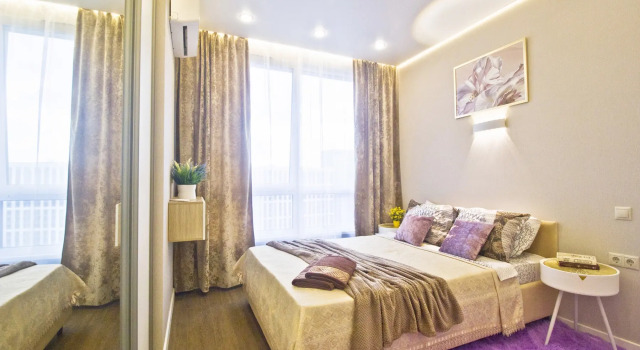 Dvukhkomnatnaya Flat, Rezervovat Apartmán Hotely v ZAO Area s parkováním, Parkování