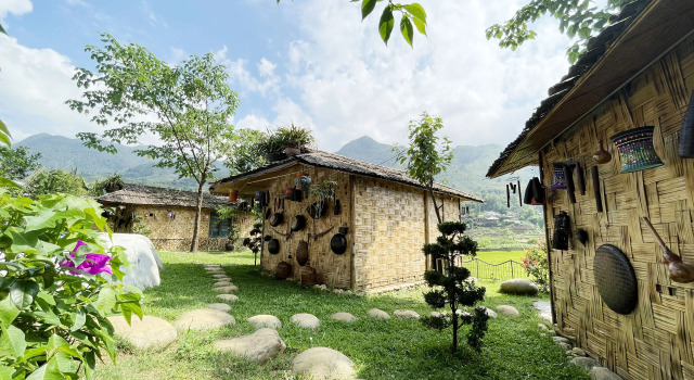 Бунгало Deluxe Бунгало Bamboo Eco Sapa
