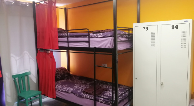 Bett im Wohnheim (Männerwohnheim) Hostel Meridian