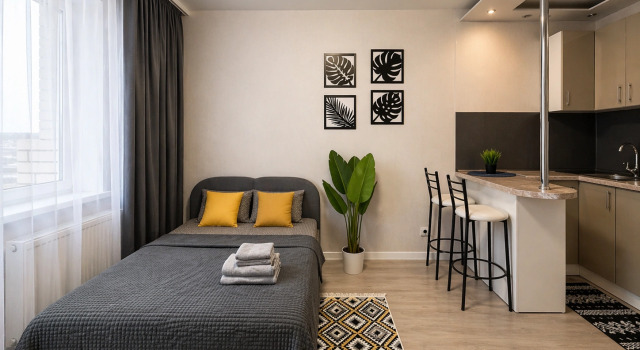 Uyutnaya Privi House V Tsentre Goroda Flat, Prenota Appartamento Hotel a Udmurtia con parcheggio, Parcheggio