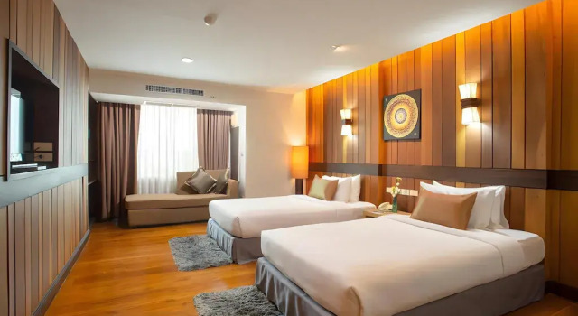 Двухместный полулюкс Отель Khum Phucome Hotel Chiang Mai