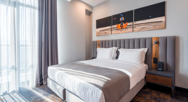 Двухместный номер Premium Spacious High Floor с видом на город Отель Onyx