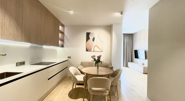 Двухместные апартаменты c 1 комнатой с балконом Квартира Апартаменты в Mantera Residence