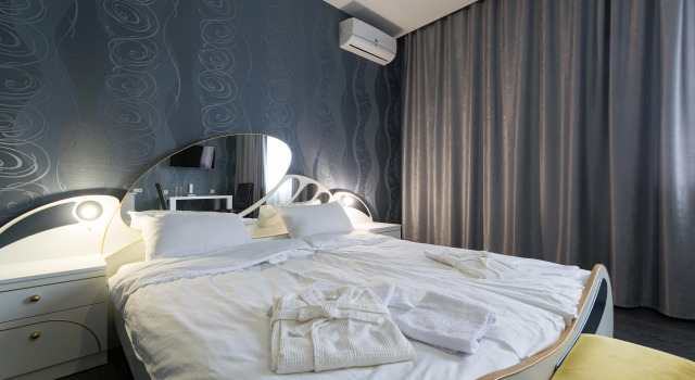 Двухместные апартаменты 205 Deluxe с кухней Гостевой дом House on Potapova