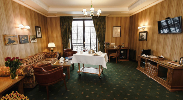Dobbelt suite med udsigt Hermitage Hotel