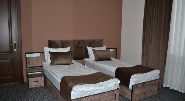 Номер Standard с красивым видом из окна Art Angren Hotel