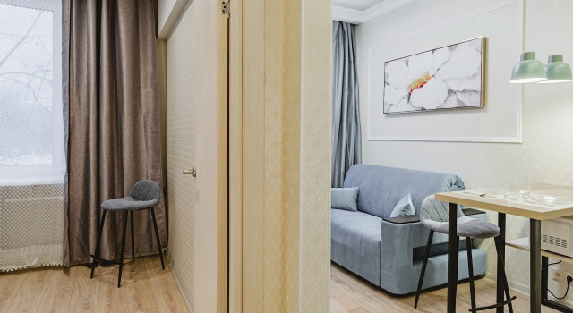 Odnokomnatnaya kvartira Flat, Rezervasyon Daire Moskova ucuz oteller, Nagornaya Metro Station yakınında