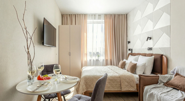 Smart Lofts Melody 5 min do m Spartak Ryadom stadion i Krokus Ekspo Apartments, Rezervovat Apartmán Hotely v Moskva s parkováním, poblíž Tushinskaya Metro Station, Parkování