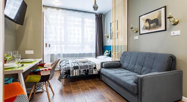 Inhome24 Dlya Dvoikh V Novom Zhilom Komplekse Apartments, Rezerwuj Apartament Novomoskovsky Administrative Okrug Moskwa