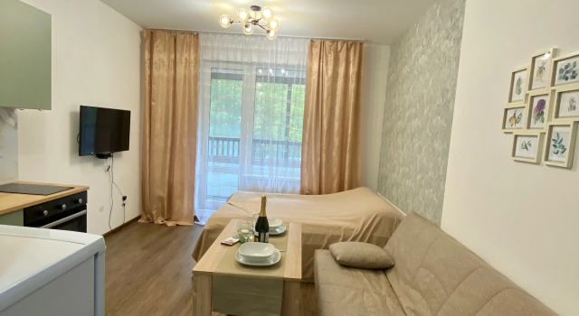 Студия с балконом Апартаменты Comfort Room