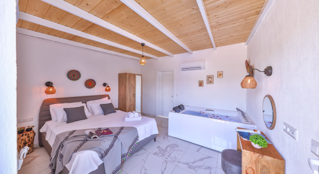 Вилла Deluxe с балконом и с видом на горы Villa Ay