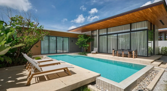 Вилла Botanica Four Seasons 3 Bedrooms, Забронировать Вилла Отели острова Пхукета с бассейном, Бассейн
