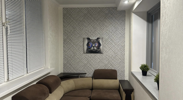 Двухместные апартаменты c 1 комнатой с балконом Квартира Grey Cat