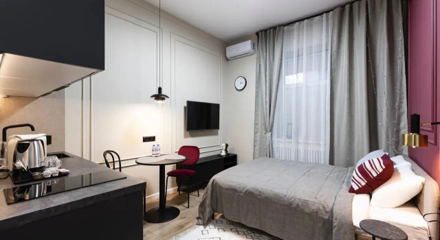Mon Plaisir Apartments, Prenota Appartamento Hotel economici a Mosca, vicino a Stazione Metro Vladykino