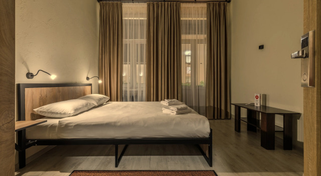 Номер Comfort с видом на город Хостел City