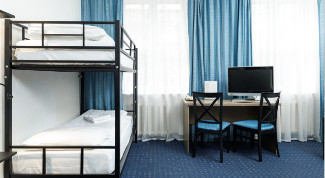 Lit en dortoir (dortoir féminin) Avec vue Podmoskovie - Hostel