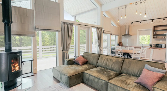Лодж XL с купелью с красивым видом из окна Гостевой дом Wish Home Eco-Loudge Yahroma