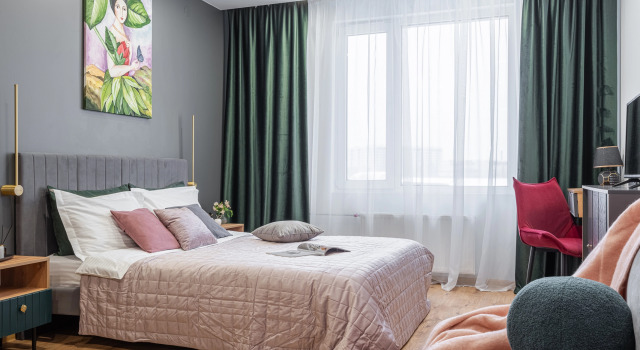 Апартаменты Апартаменты Green Velvet от Apartments Stories