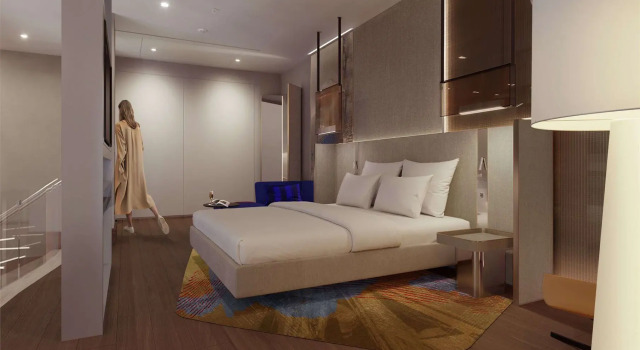 Двухместный люкс Двухуровневый с видом на море Swissôtel Resort Сочи Камелия