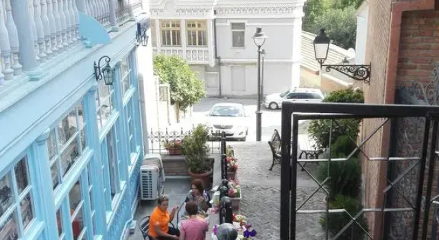 Кровать в общем номере Tbil Home Hostel