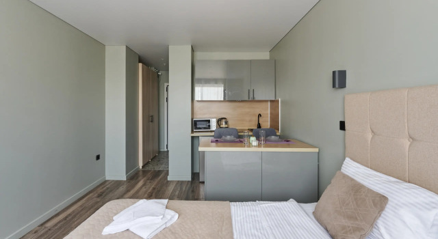 1248 Leninskiy 158 Apartments, Rezervovat Apartmán Hotely v ZAO Area s parkováním, Parkování