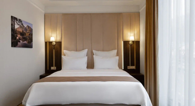Двухместный номер Standard с видом на горы Отель Montchalet Spa by Stellar Hotels, Krasnaya Polyana