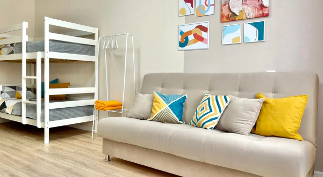 Uyutnaya kvartira vozle akvaparka Letoleto Flat, Book Apartment Hotels in Tyumen Region with Parking, Parking