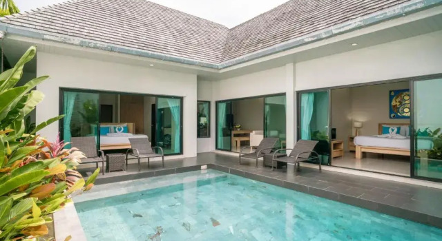 Вилла Superior с 2 комнатами с балконом и с видом на бассейн Layantara Villas