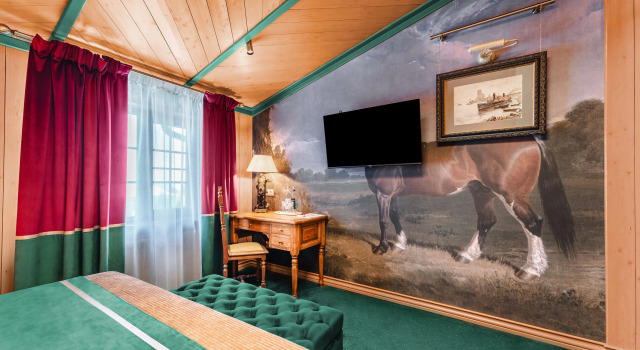 Двухместные Комфорт 2 этаж (9 Ганноверъ) «Chalet Ecurie» Бутик-отель Villa Romanov Wine Club & SPA