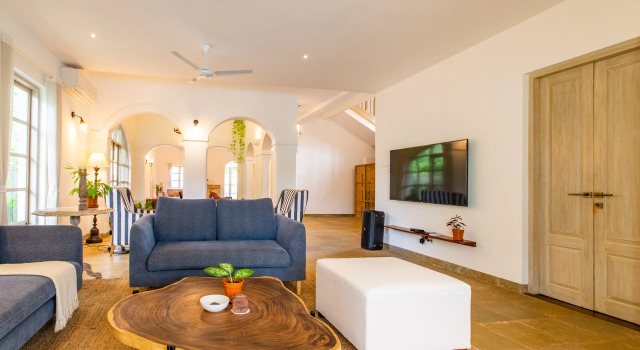 Pruthvi Villa 5BHK, Rezerwuj Willa Hotele w North Goa z parkingiem, Parking