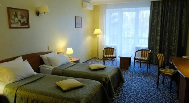 Двухместный номер Comfort с балконом и с красивым видом из окна Гостиничный комплекс Сосновый Бор