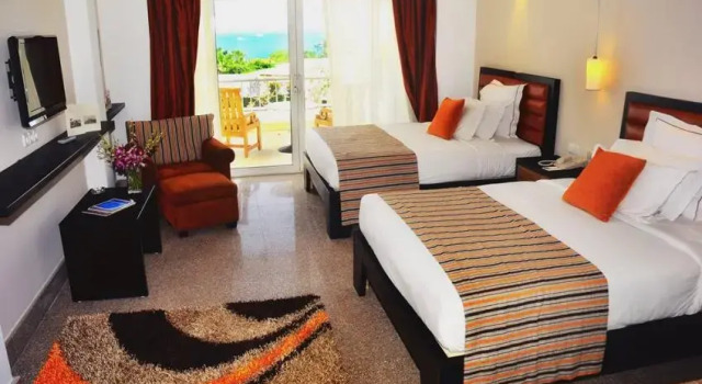 Двухместный номер Deluxe с балконом и с видом на сад Monte Carlo Sharm Resort & Spa