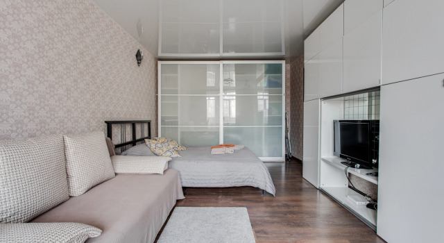 Na ulitse Fabritsiusa Flat, Rezervovat Apartmán Hotely v SZAO Area s parkováním, Parkování
