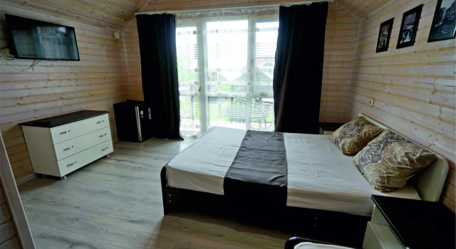 Трёхместное шале с балконом Гостевой дом Иль Маре
