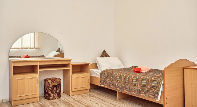 Habitación doble Estándar con balcón y frente a la playa Akhimsa Hotel
