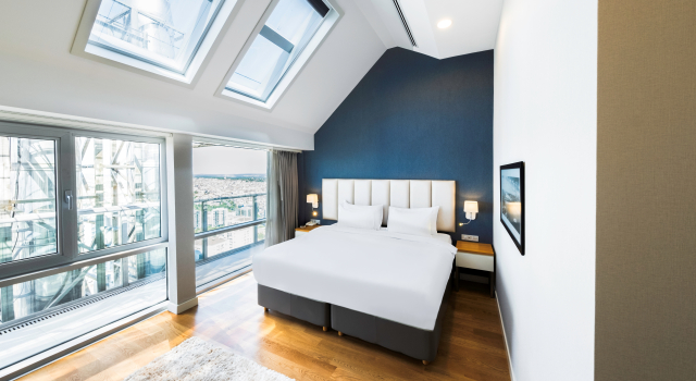 Penthouse с 3 комнатами Radisson Residences Avrupa TEM Istanbul
