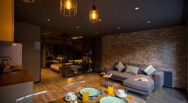 Номер c 1 комнатой с видом на сад Cityloft 161