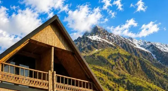 Hotel Bamboo Cottages Kazbegi, Prenota Hotel Hotel a Mtkheta-Mtianeti con parcheggio, Parcheggio