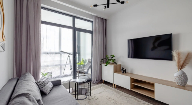 S vidom na Moskvu Flat, Réserver Appartement ZAO Area Moscou, près de Métro Fili