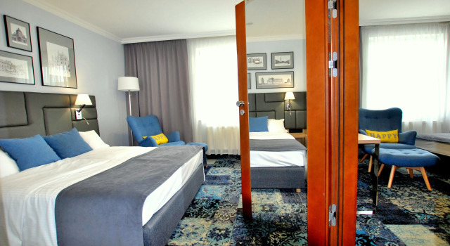 Семейный номер Standard с красивым видом из окна Hotel Włoski Italia Boutique Old Town Poznań