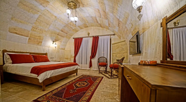 Номер с аркой с камином Отель Balloon Cave