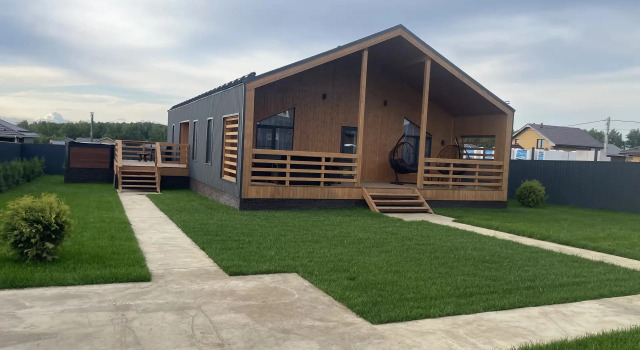Частный дом Уютный Барн Rent House c купелью Фурако и сауной недалеко от водоема, Забронировать Дом для отпуска Домодедово 