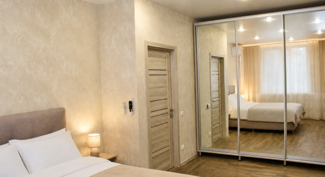 Ostrov komforta v tsentre ot kompanii Chisto Pozhit Flat, Boek Appartement Goedkope hotels in Crimea