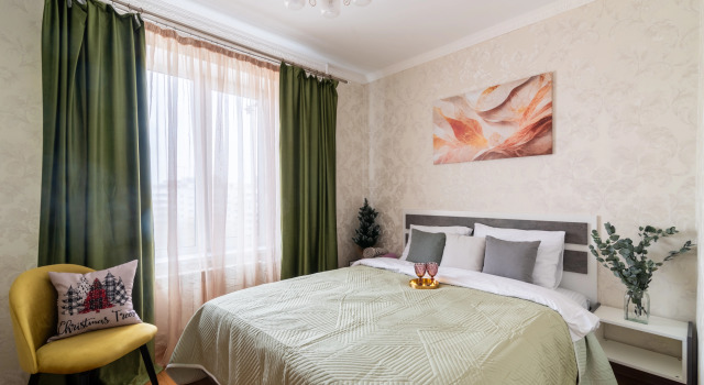 Dvukhkomnatnaya kvartira u metro Minskaya, park Pobedy Flat, Rezervovat Apartmán Hotely v ZAO Area s parkováním, Parkování