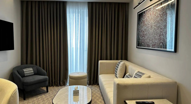 Двухместный люкс Executive Senior с балконом и с красивым видом из окна Wyndham Bukhara